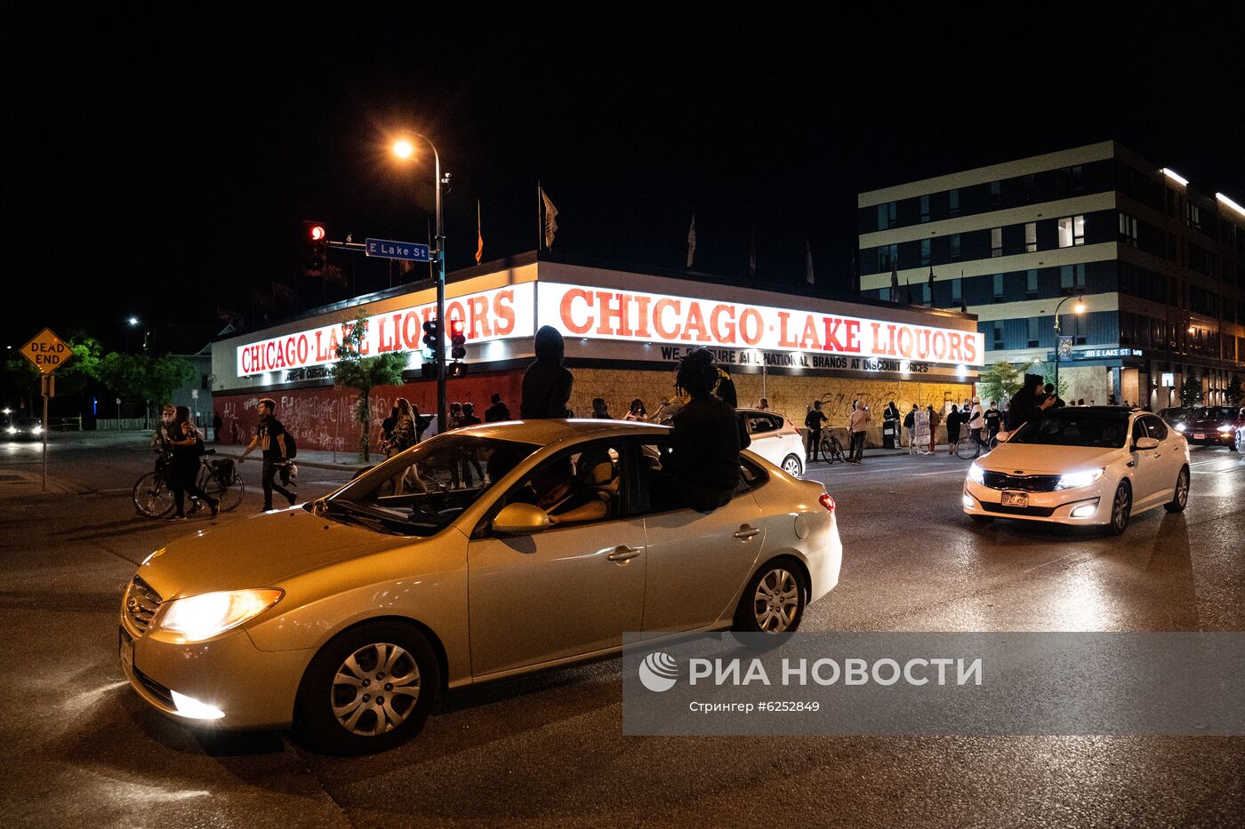 Протесты в Миннеаполисе