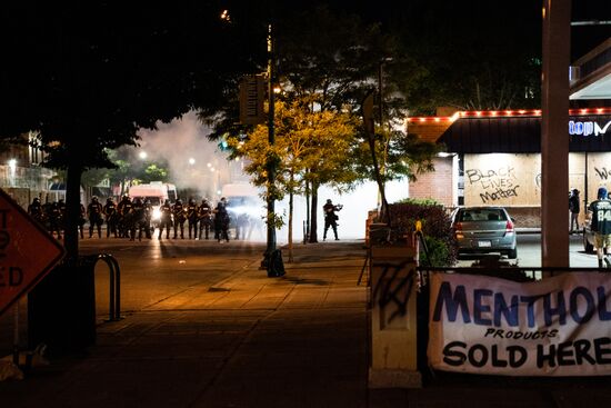 Протесты в Миннеаполисе