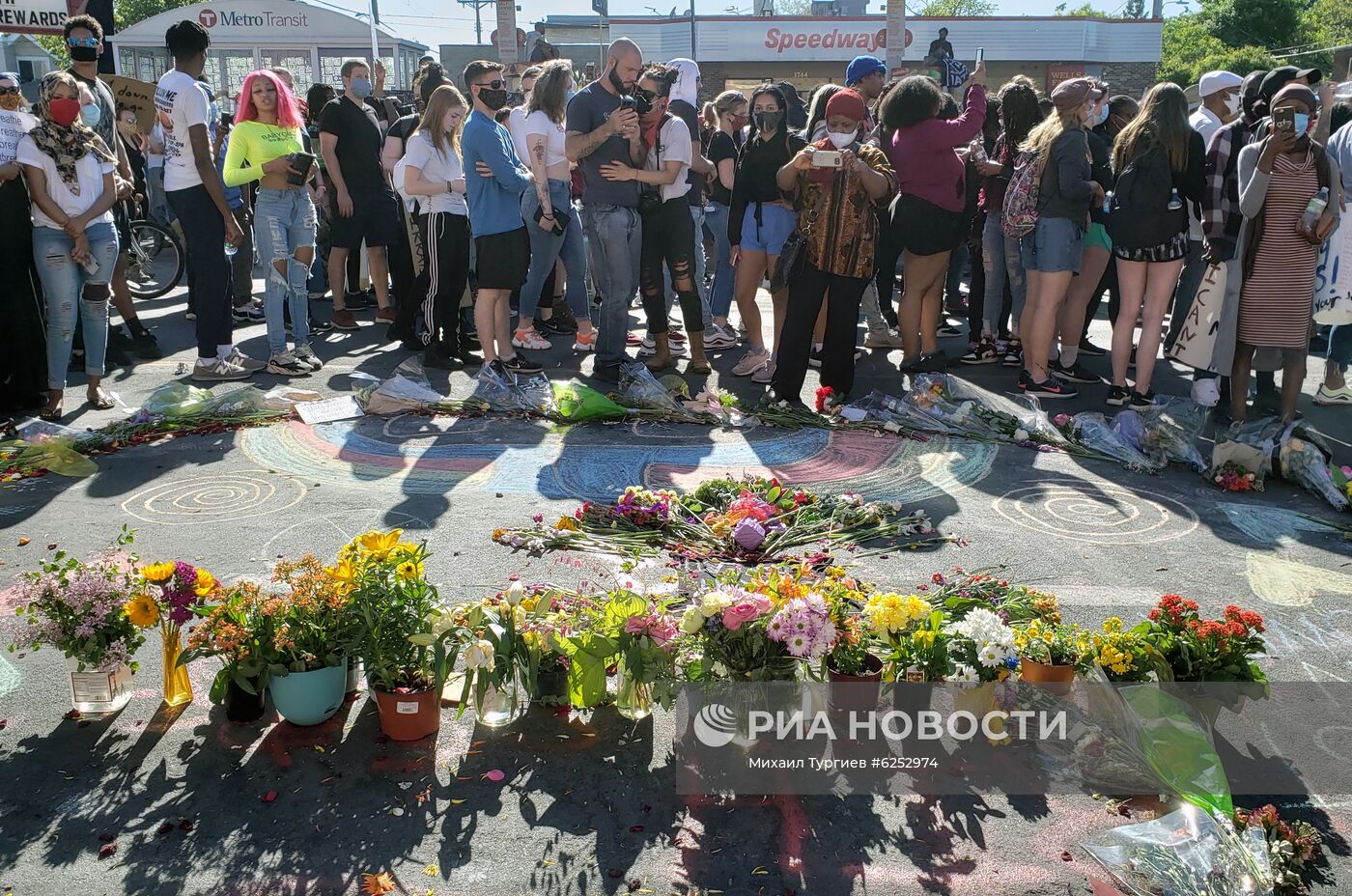 Протесты в Миннеаполисе