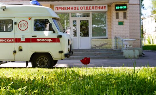 Госпиталь COVID-19 в Тверском областном клиническом лечебно-реабилитационном центре