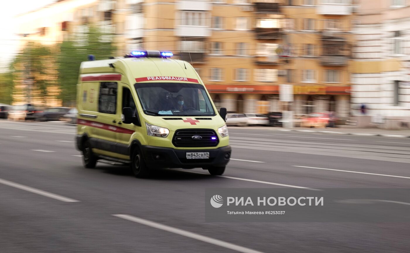 Госпиталь COVID-19 в Тверском областном клиническом лечебно-реабилитационном центре