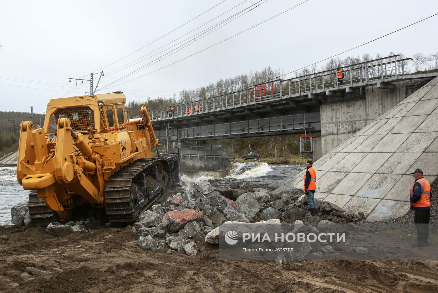 Ж/д сообщение с Мурманском прервано из-за паводка