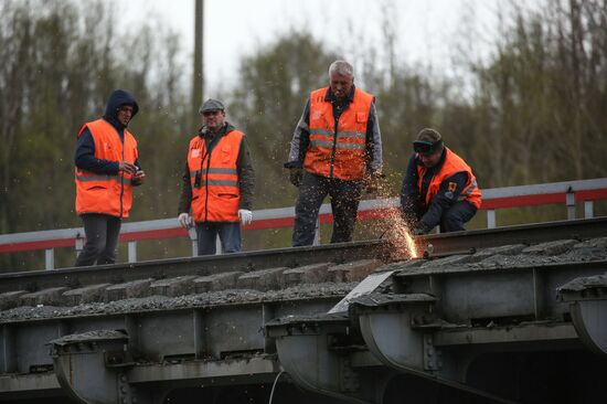 Ж/д сообщение с Мурманском прервано из-за паводка