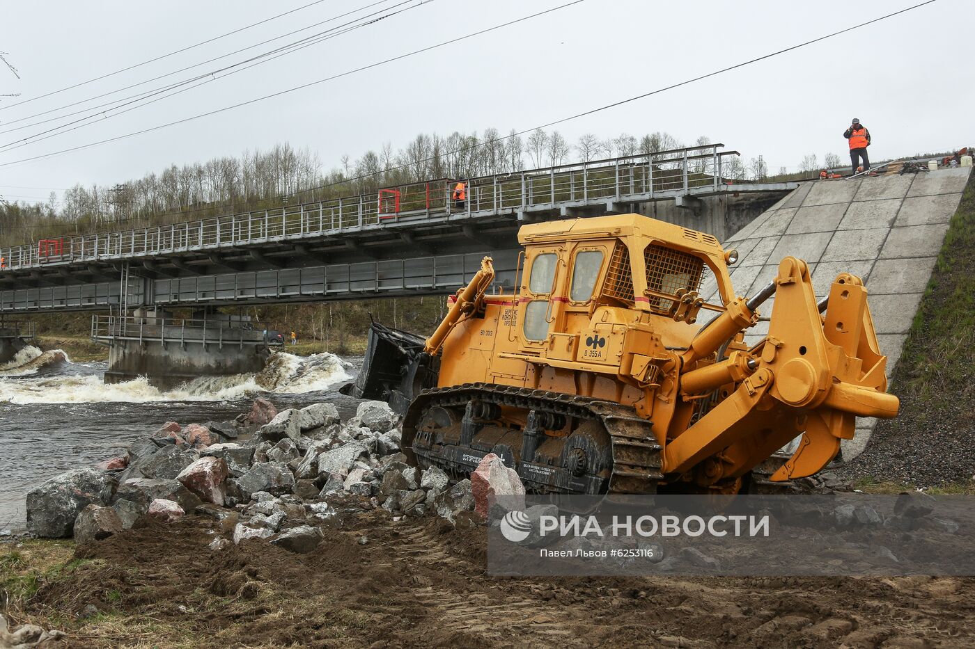 Ж/д сообщение с Мурманском прервано из-за паводка