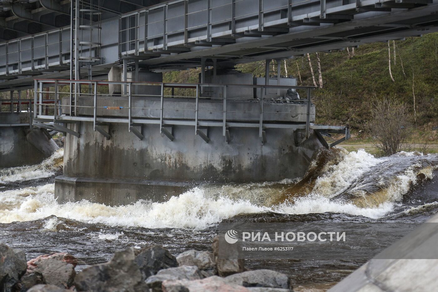 Ж/д сообщение с Мурманском прервано из-за паводка