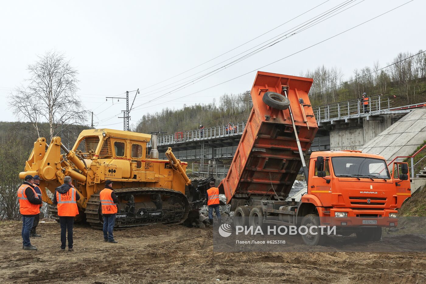 Ж/д сообщение с Мурманском прервано из-за паводка