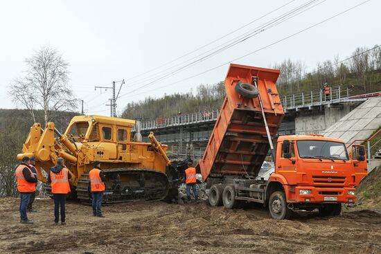 Ж/д сообщение с Мурманском прервано из-за паводка