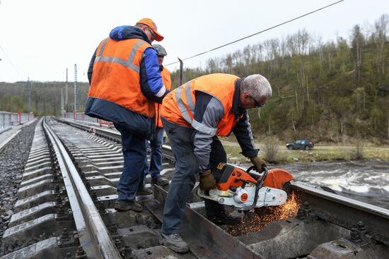 Ж/д сообщение с Мурманском прервано из-за паводка