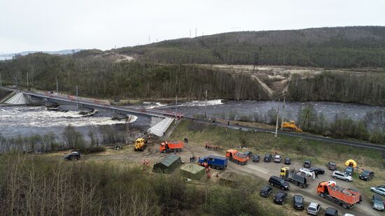 Ж/д сообщение с Мурманском прервано из-за паводка