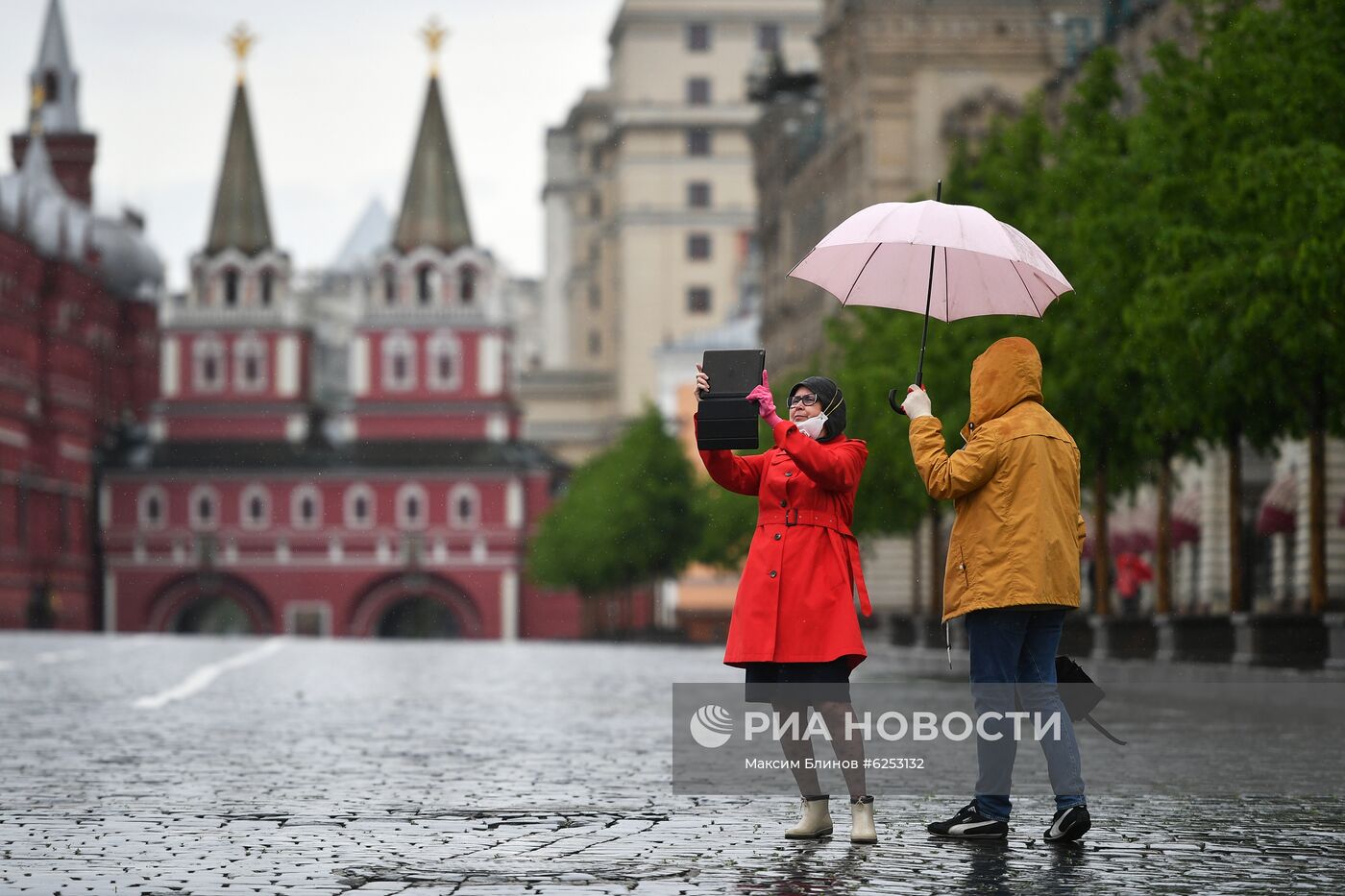 Дождь в Москве