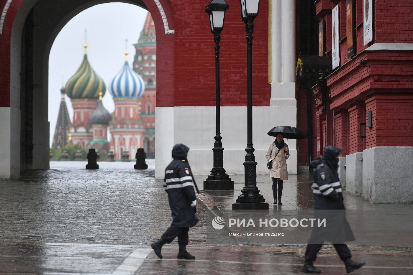 Дождь в Москве