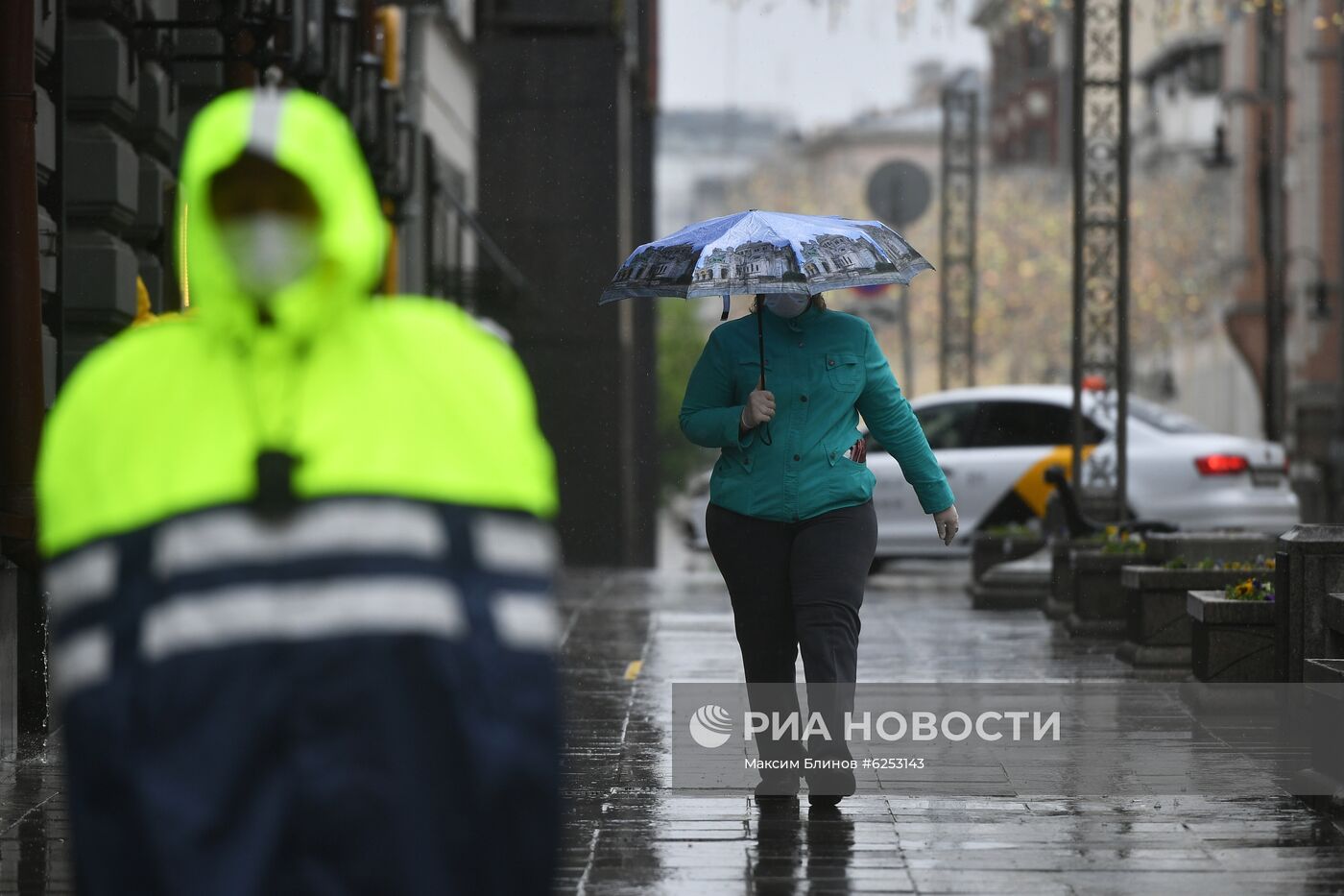 Дождь в Москве