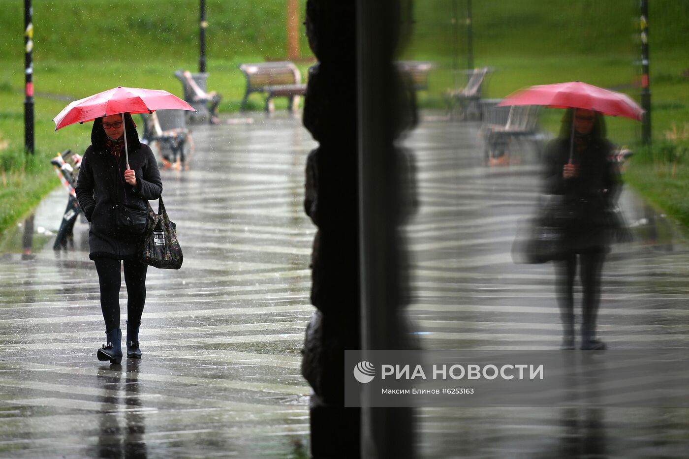 Дождь в Москве