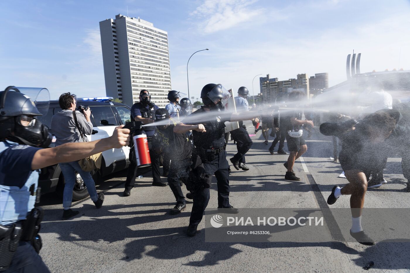 В США продолжаются протесты