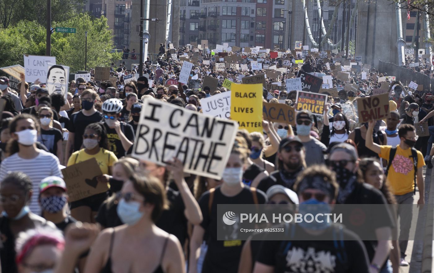 В США продолжаются протесты