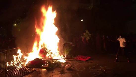 В США продолжаются протесты