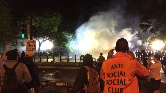 В США продолжаются протесты
