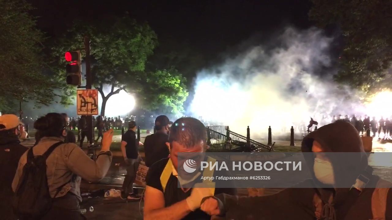 В США продолжаются протесты