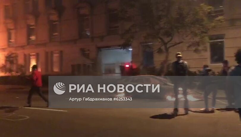 В США продолжаются протесты
