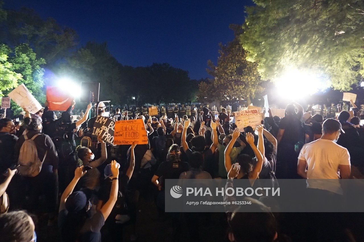 В США продолжаются протесты