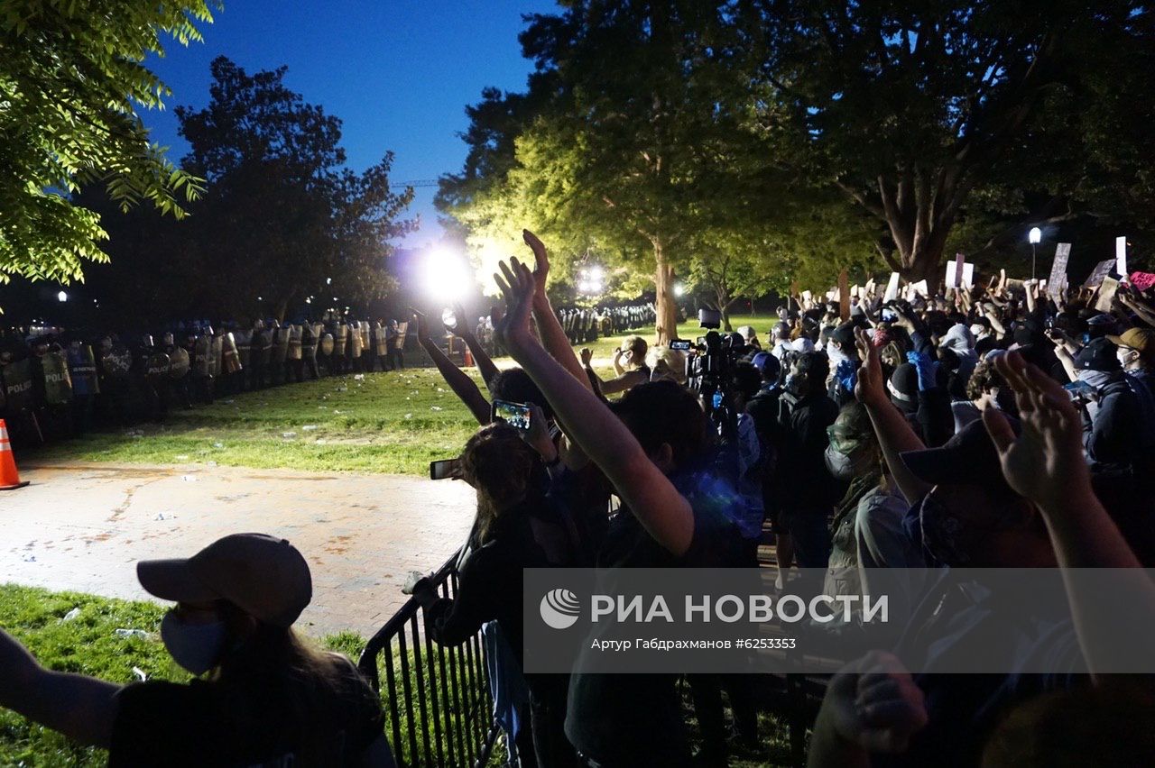 В США продолжаются протесты