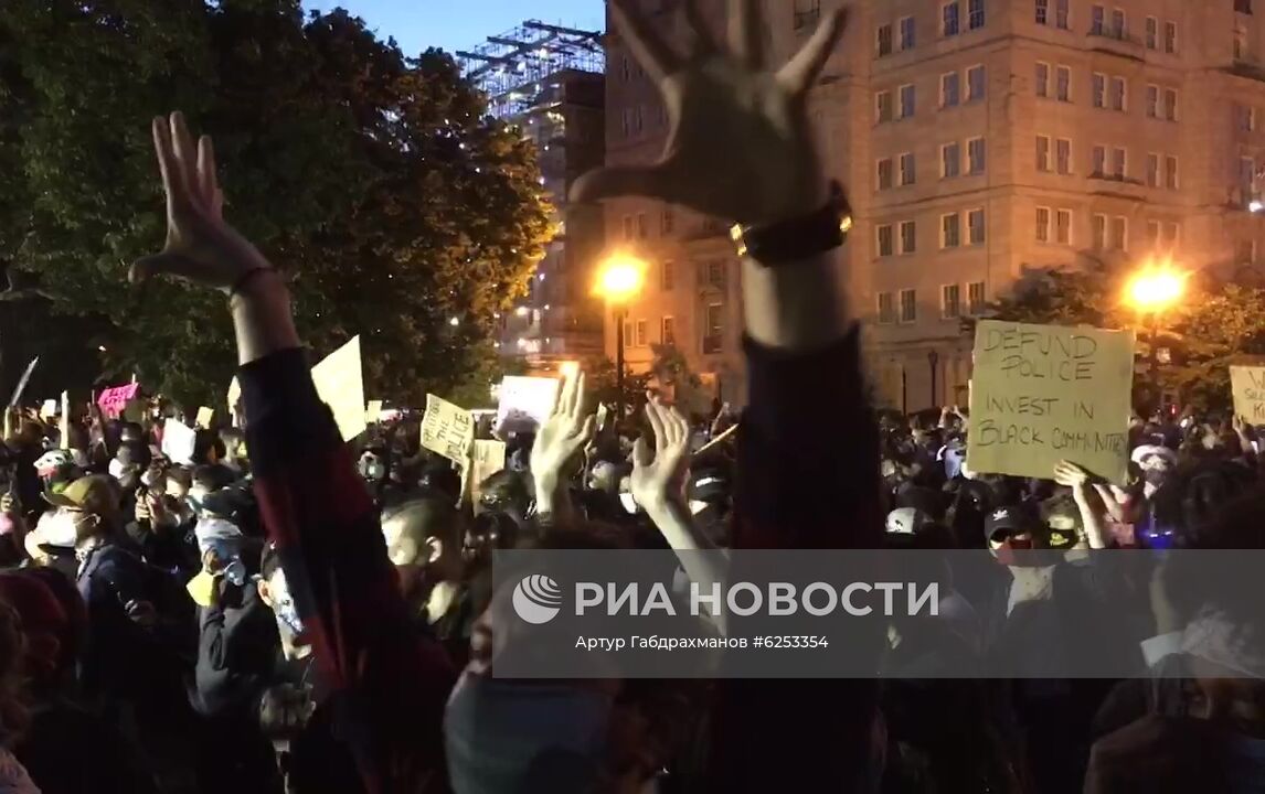 В США продолжаются протесты