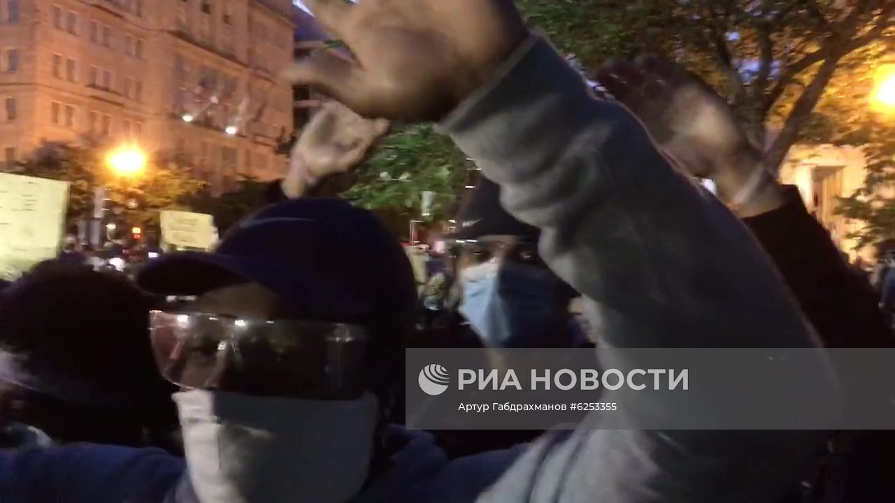 В США продолжаются протесты