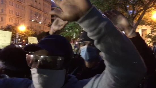 В США продолжаются протесты