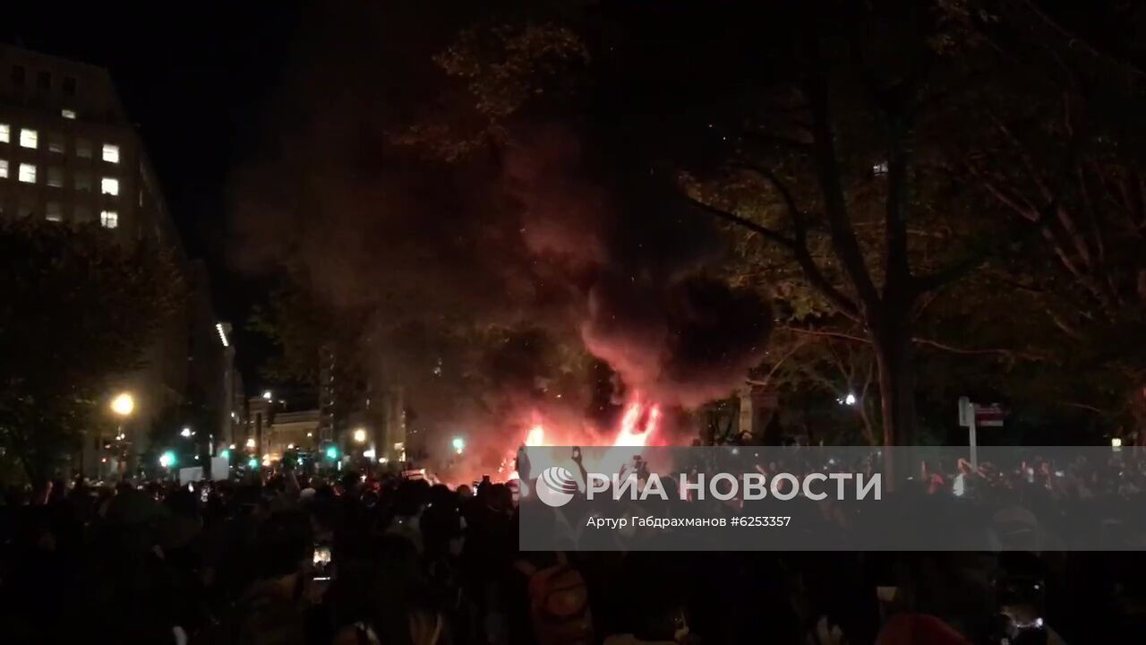 В США продолжаются протесты