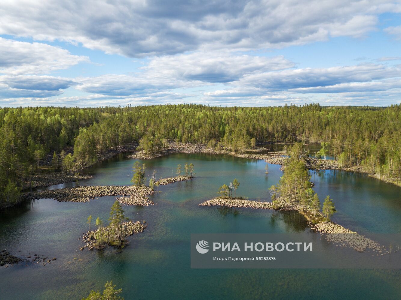 Уксинская озовая гряда в Карелии