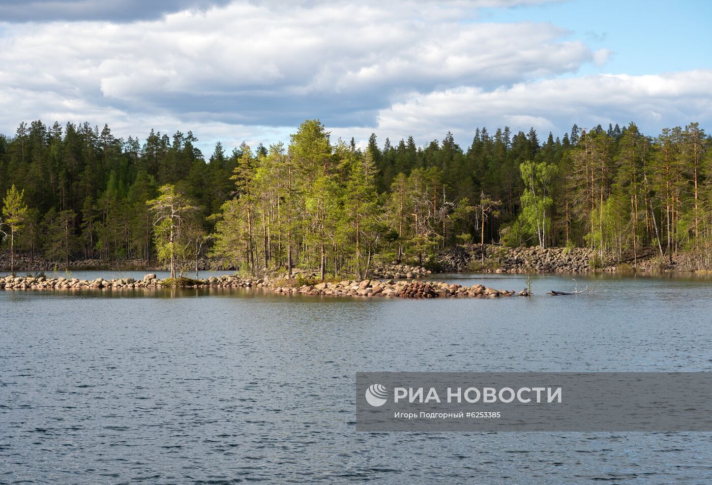 Уксинская озовая гряда в Карелии