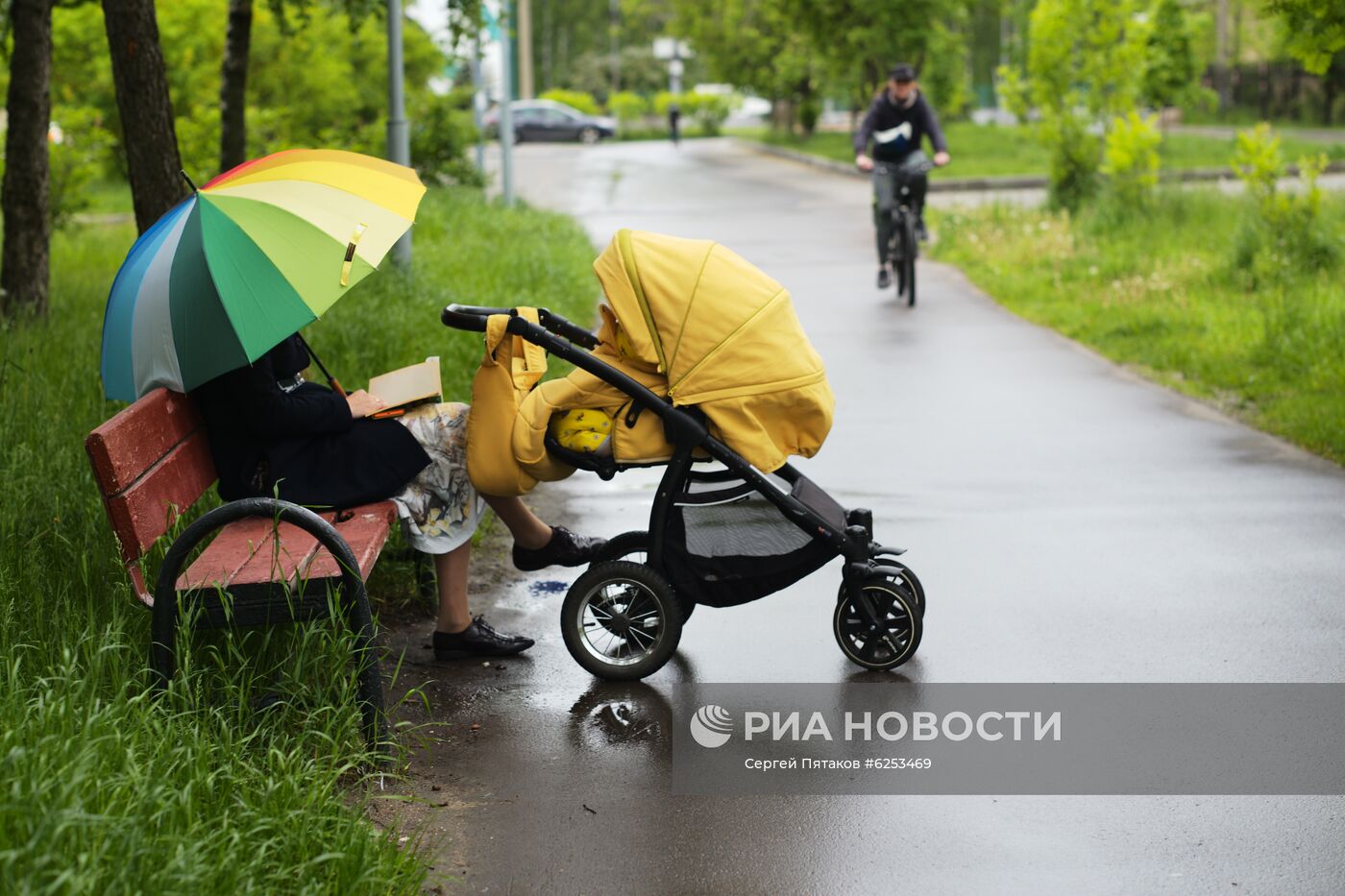 Москва во время режима самоизоляции жителей