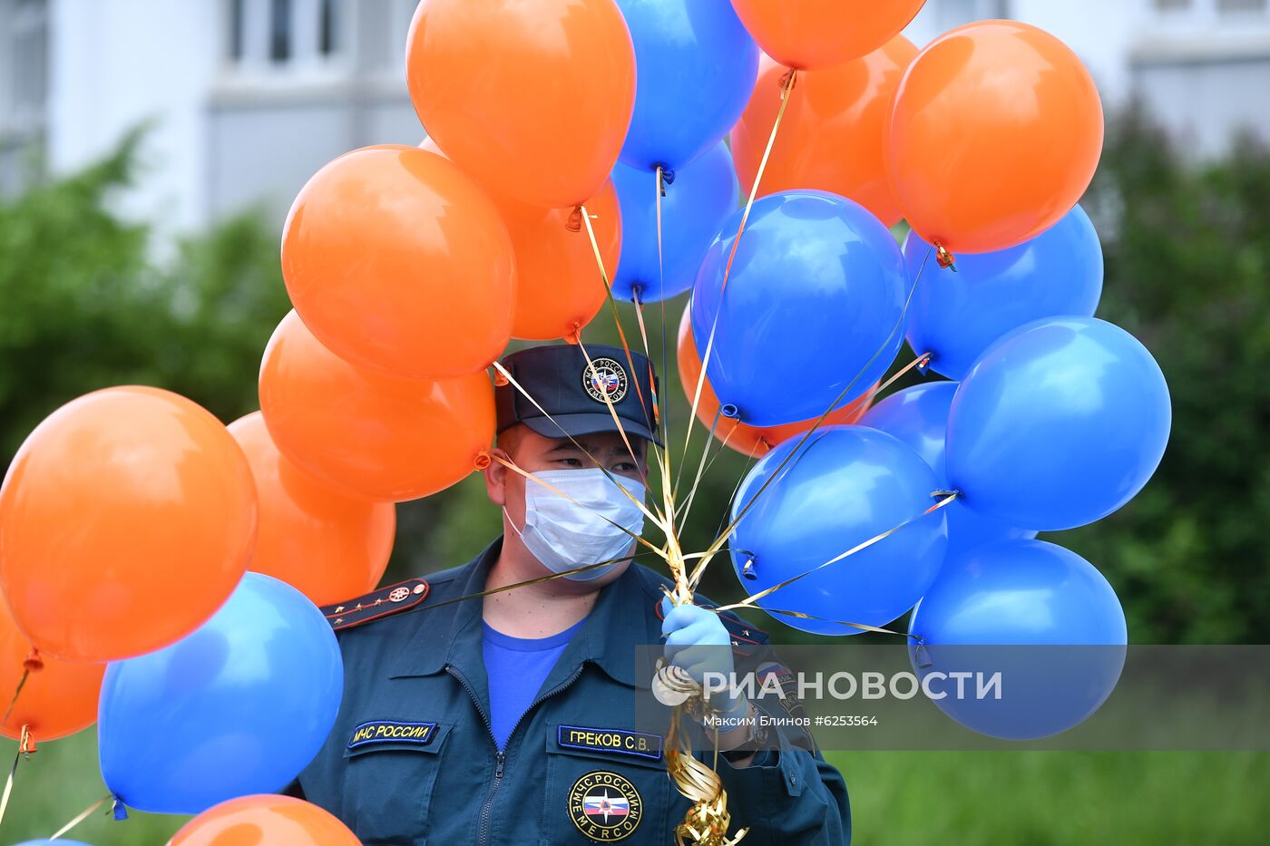 Поздравление пациентов больницы им. Башляевой с Днем защиты детей