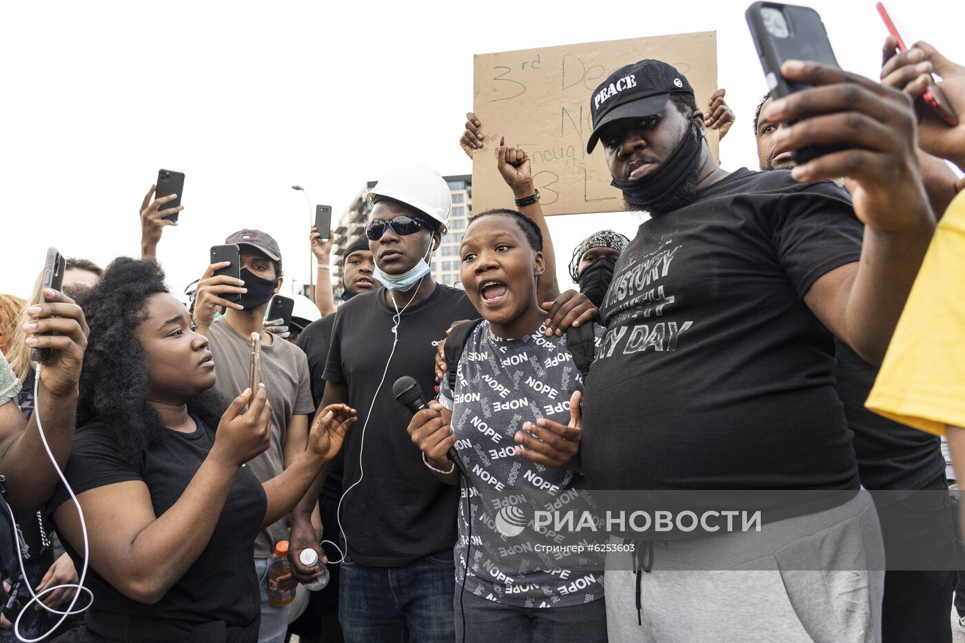 Протесты в Миннеаполисе