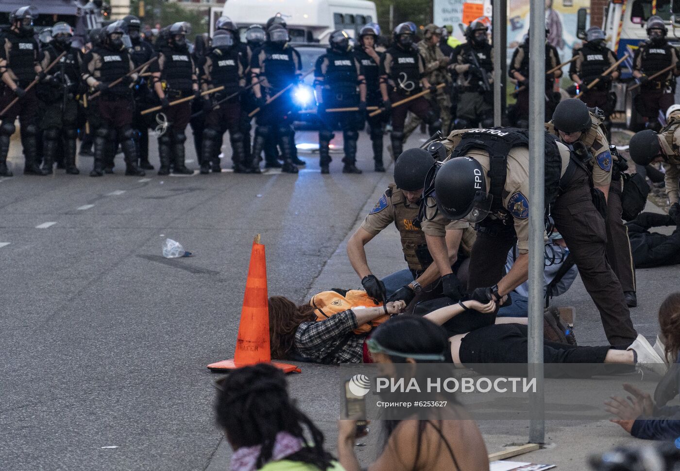 Протесты в Миннеаполисе