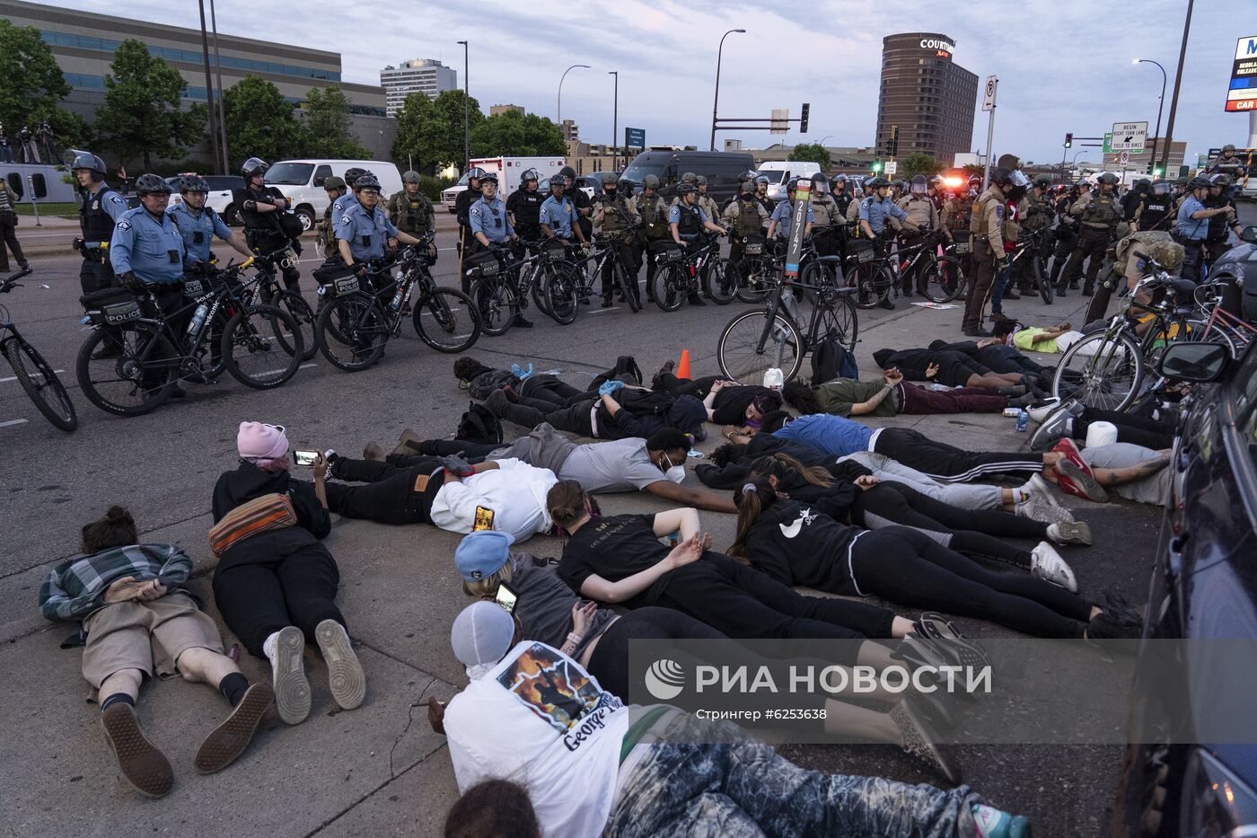 Протесты в Миннеаполисе