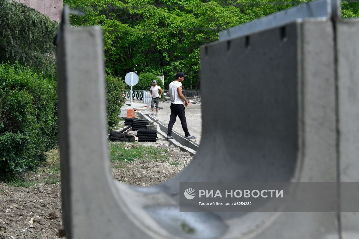 Подготовка Всероссийского детского центра "Орленок" к летнему сезону