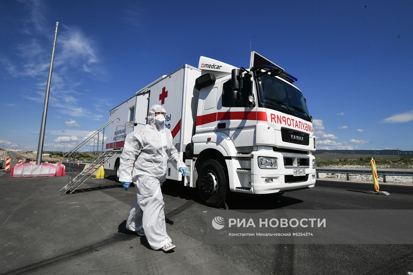 С 1 июня тестирование на COVID-19 введено на въезде в Севастополь