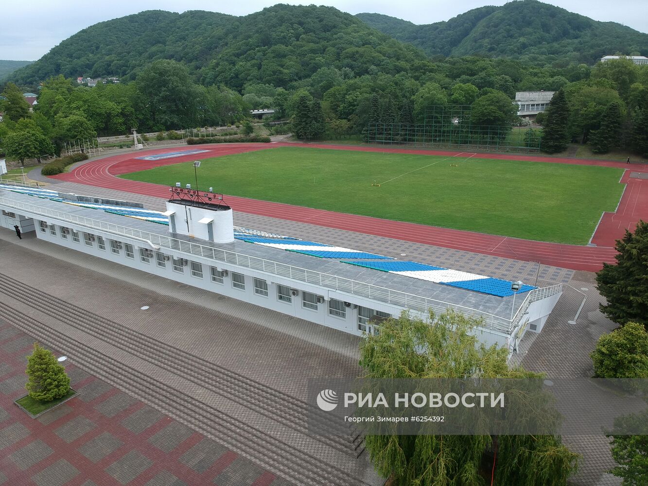 Подготовка Всероссийского детского центра "Орленок" к летнему сезону