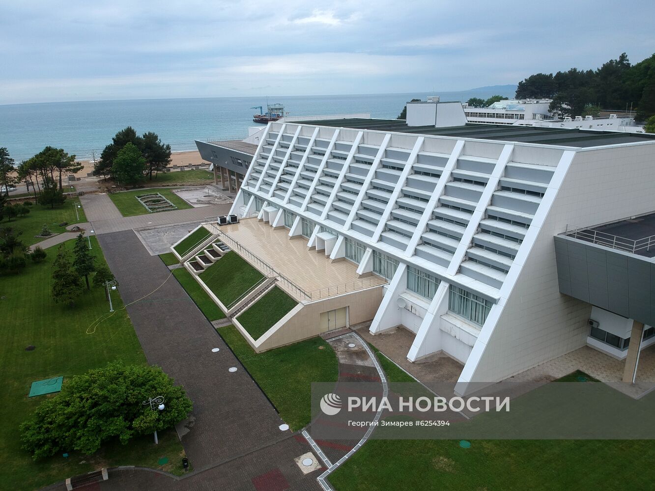 Подготовка Всероссийского детского центра "Орленок" к летнему сезону