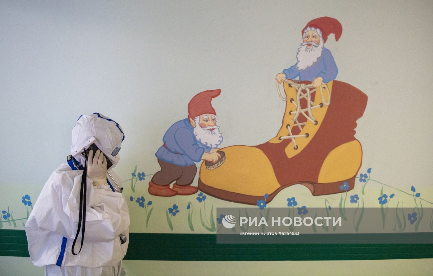 Лечение детей с COVID-19 в ГБУЗ "ДГКБ им. З.А. Башляевой"