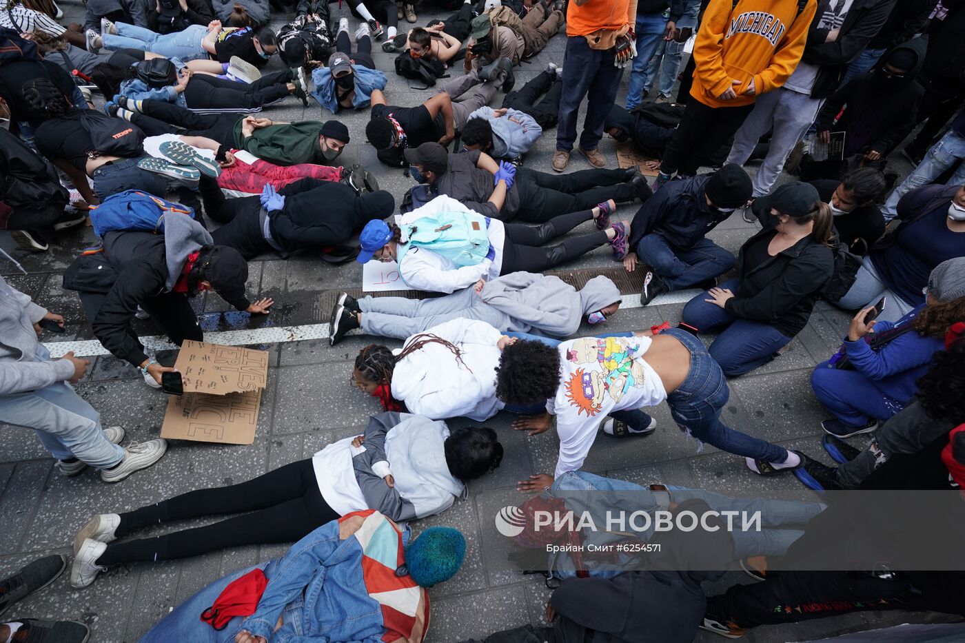 Протесты в США