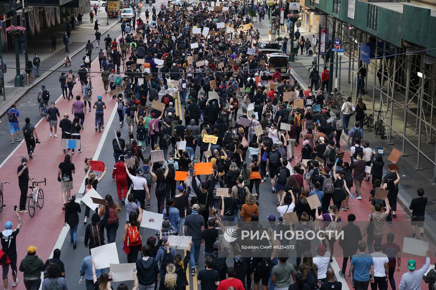 Протесты в США