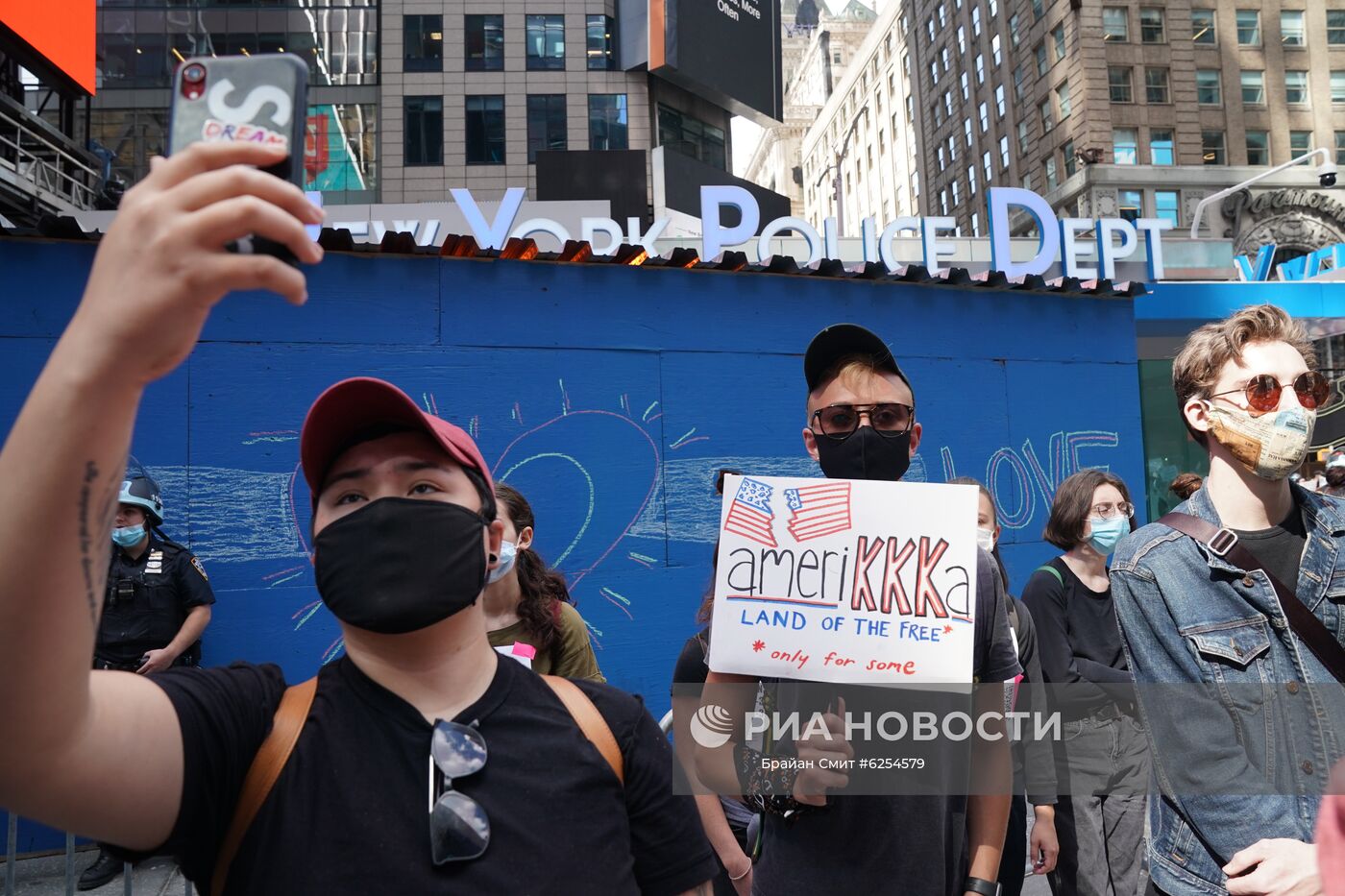 Протесты в США
