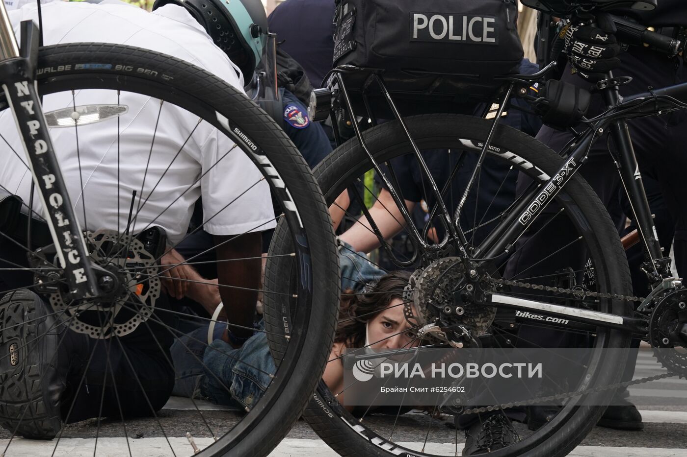 Протесты в США