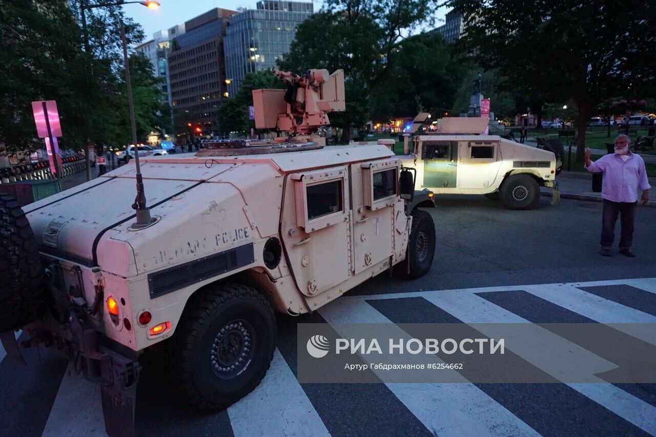 Протесты в США
