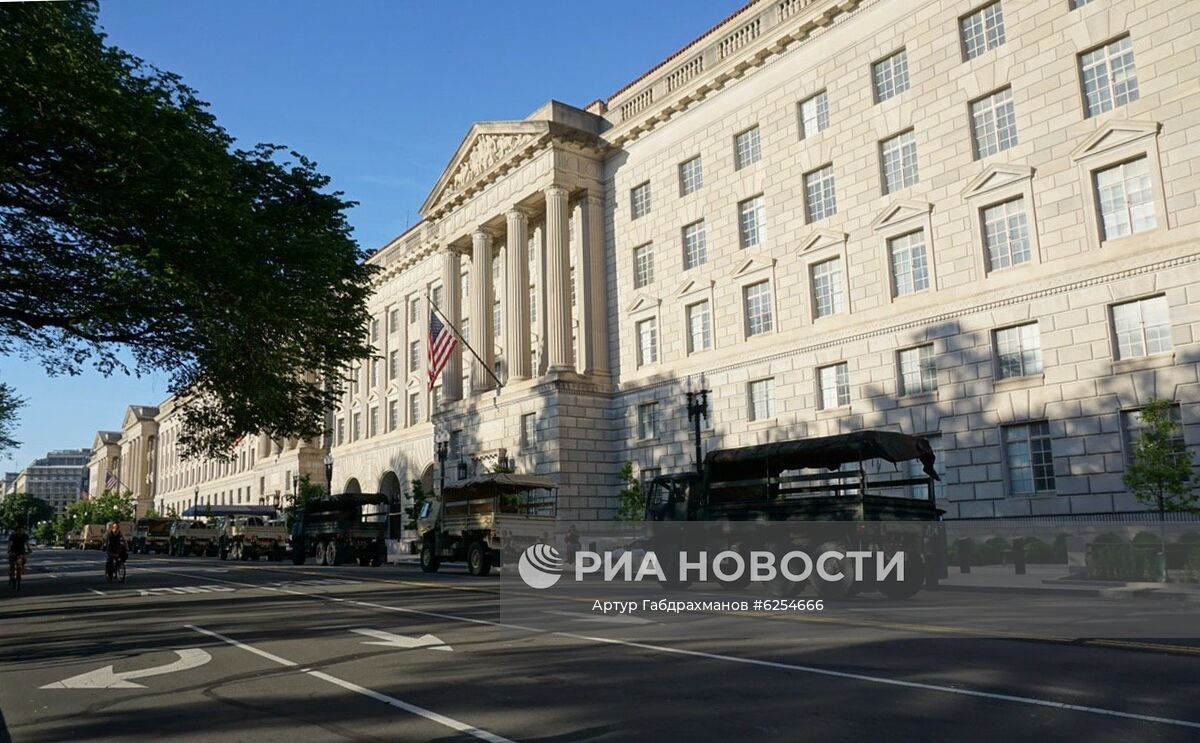 Протесты в США