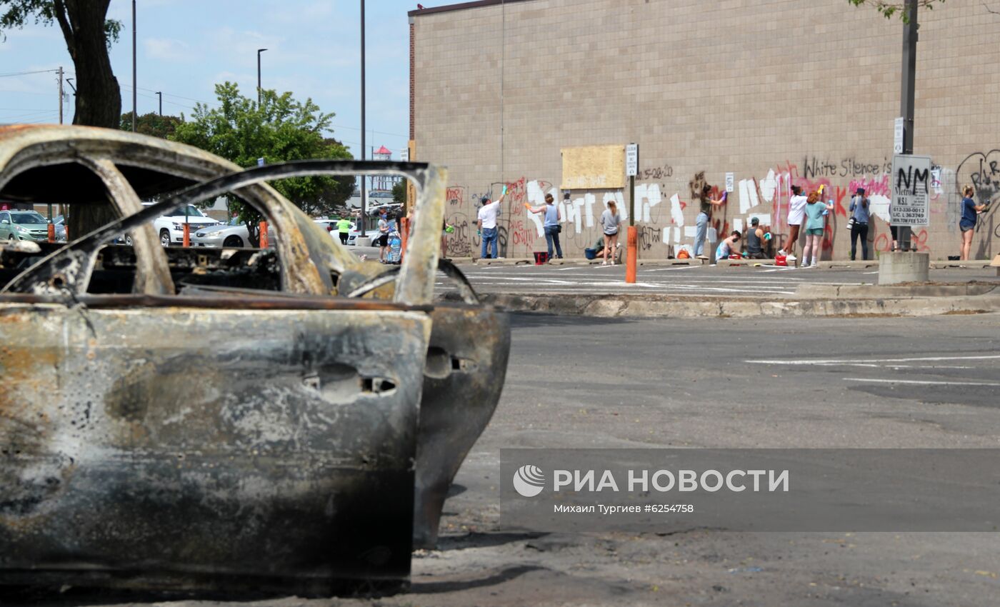 Протесты в США