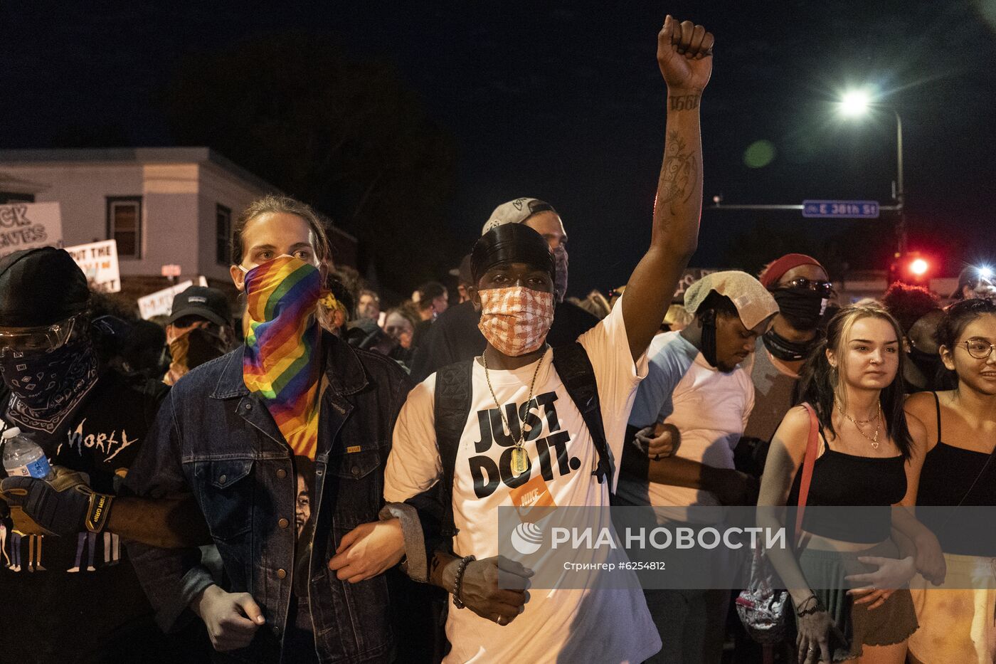 Протесты в США