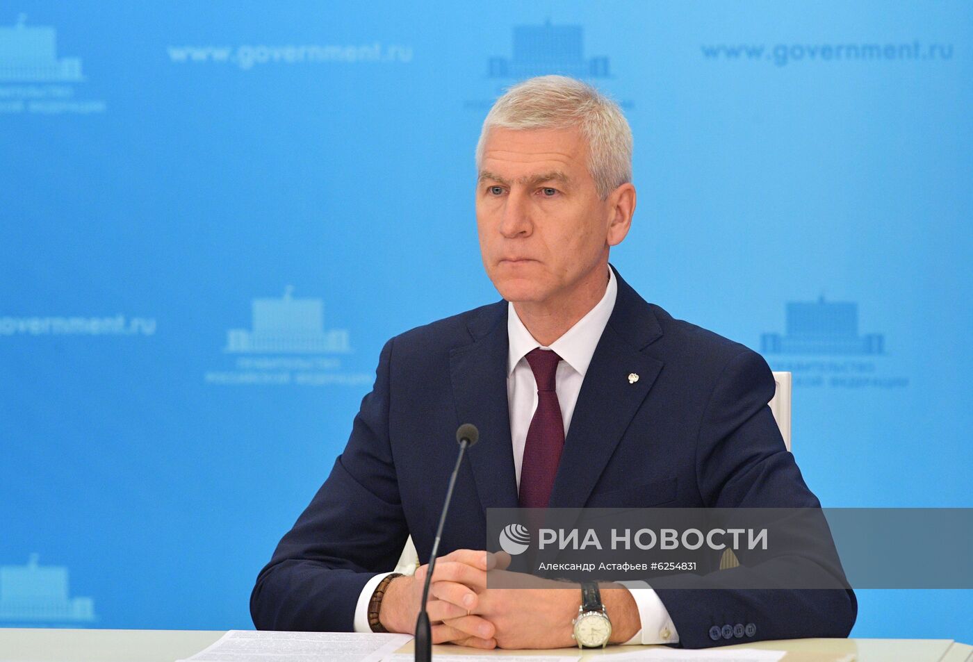 Брифинг Д. Чернышенко, О. Любимовой и О. Матыцина